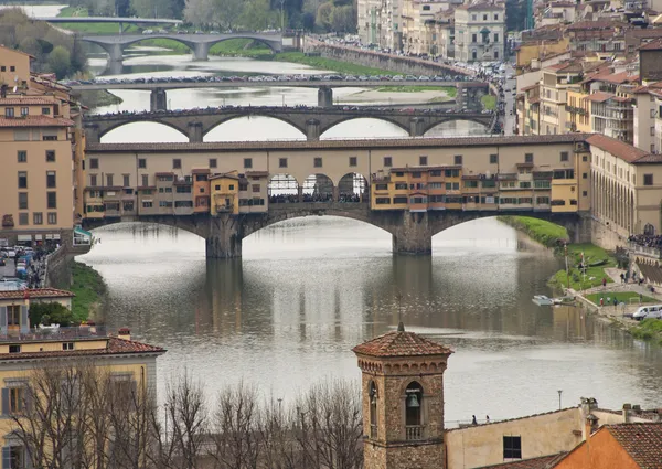 Widok Florencji, Włochy — Zdjęcie stockowe