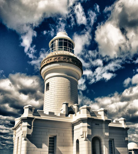 Világítótorony Byron bay, Ausztrália3d 큐브에서 금요일 — Stock Fotó