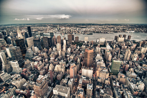Skyscrapers of New York City, USA