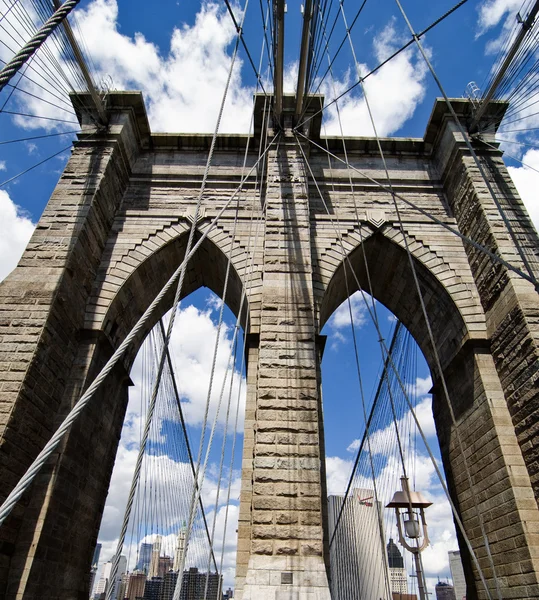 Brooklyn Bridge Architektur — Stockfoto