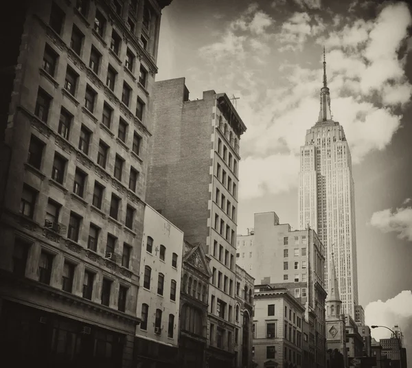 Здания Нью-Йорка — стоковое фото