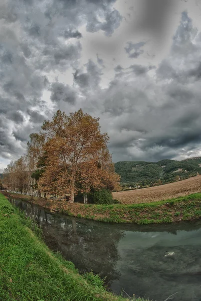 Осень в Тоскане — стоковое фото