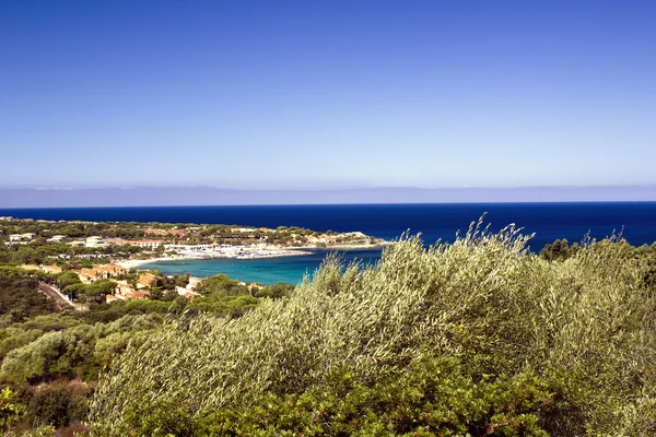 Merveilleuses couleurs de la mer de Corse — Photo