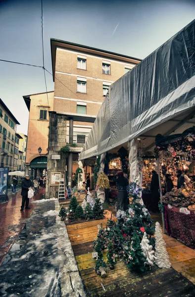 Neige à Borgo Stretto, Pise — Photo