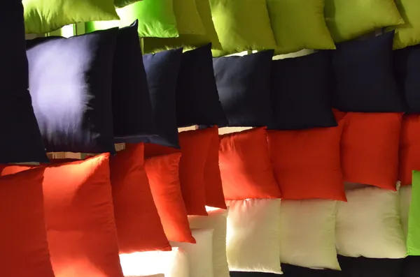 Colorful Pillows, Italy — Stock Photo, Image