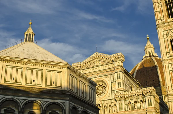 Colori di Piazza Duomo a Firenze — Foto Stock
