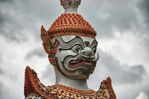 Detail of a Thailand Temple in Bangkok — Stock Photo, Image