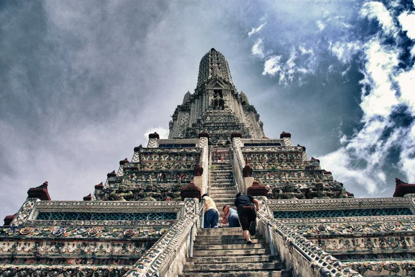 Detail of a Thailand Temple in Bangkok — Stock Photo, Image