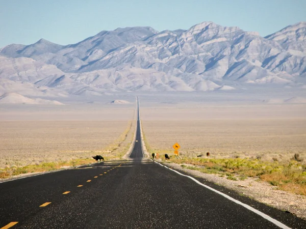 Außerirdische Autobahn, Nevada — Stockfoto