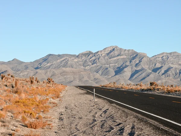 Внеземное шоссе Невады — стоковое фото