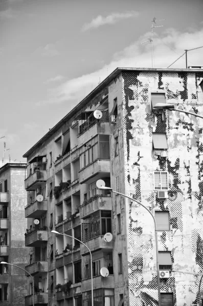 Architektonisches Detail in der Nähe von Garbatella in Rom — Stockfoto