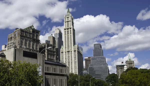 Panoramic View of New York City Buildings — Stock Photo, Image