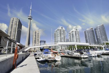 Stormy Sky over Toronto clipart