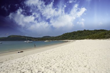 renkler whitehaven Beach, Avustralya