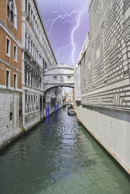 Ponte dei sospiri, venice, İtalya