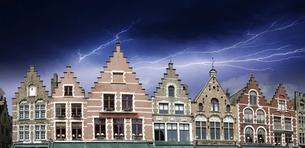Edifici di Bruges in Belgio — Foto Stock