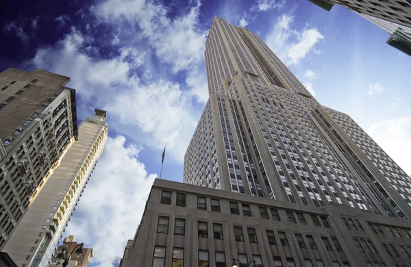 Farben des Empire State Building — Stockfoto