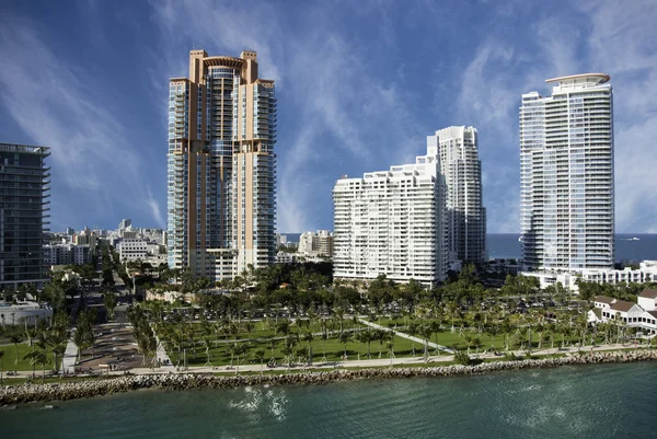 Miami beach buildings und colors, uss.a. — Stockfoto