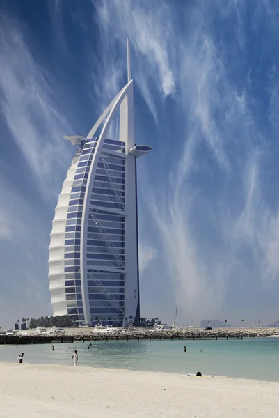 Dubajská příroda a architektura — Stock fotografie
