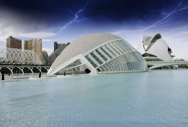 Moderne gebouwen in valencia, Spanje — Stockfoto