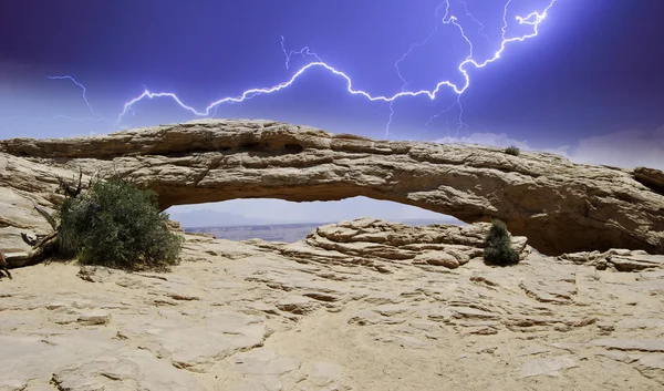 Příroda národního parku arches — Stock fotografie