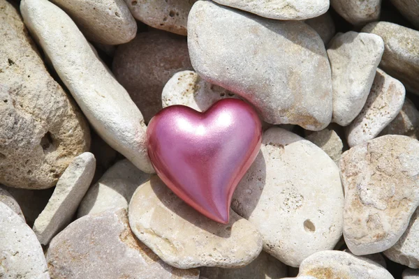 Corazón de piedra — Foto de Stock