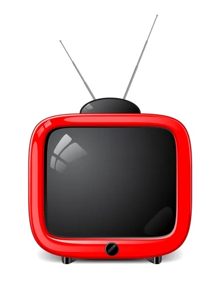 Стильний вектор телевізор — стоковий вектор