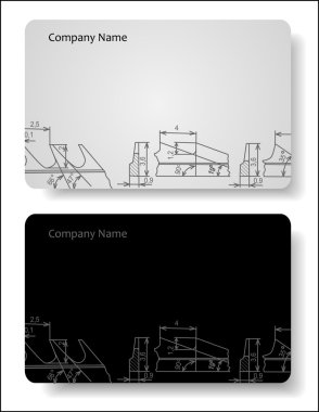 Mühendis için kartvizit