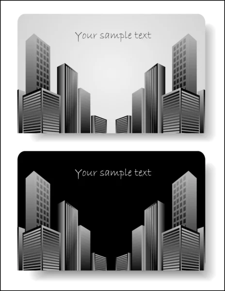 Bâtiments corporatifs abstraits — Image vectorielle