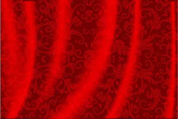 Röd lyx bakgrund — Stock vektor