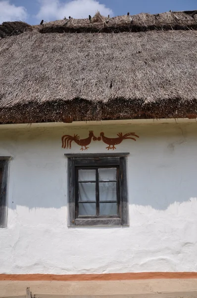 stock image Ukrainian rural window