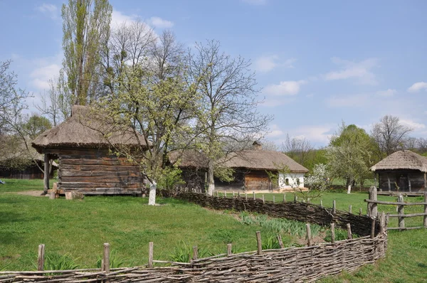 Tradycyjne ukraińskie obszarów wiejskich — Zdjęcie stockowe