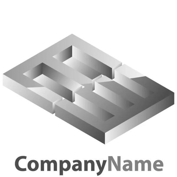 Imkansız logo — Stok Vektör