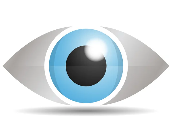 Logo del ojo — Archivo Imágenes Vectoriales