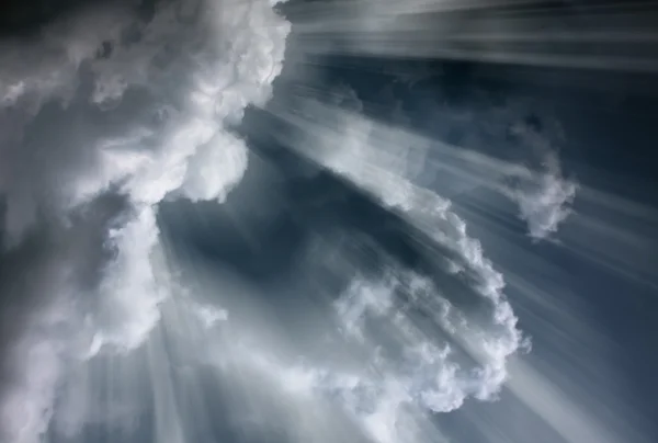Borult ég, vihar előtt — Stock Fotó