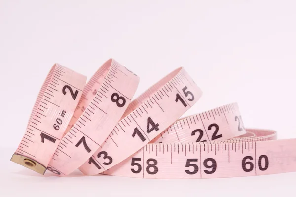 stock image One to sixty inch measuring tape