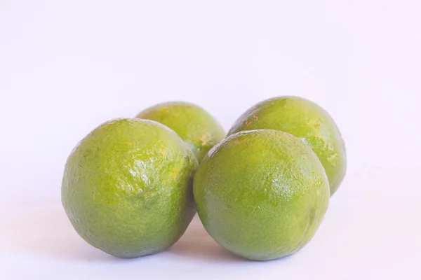 Зелений свіжих лимонів — стокове фото