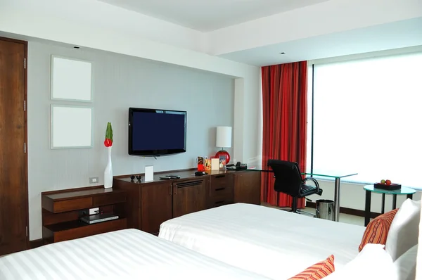 モダンで豪華なホテル、パタヤ、タイでアパート インテリア — ストック写真