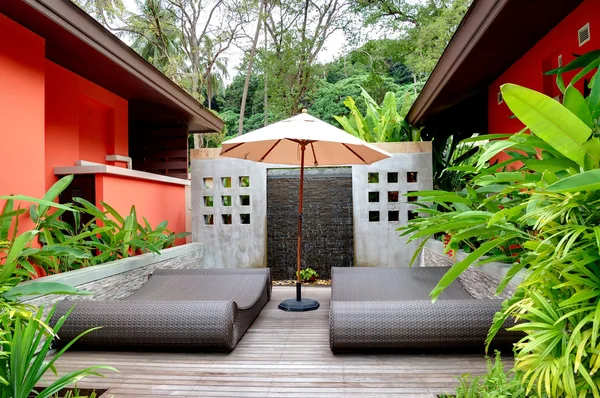 Wypoczynku na świeżym powietrzu, centrum spa, phuket, Tajlandia — Zdjęcie stockowe