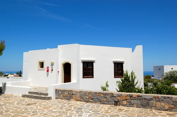 Holiday villa, lüks otel, crete, Yunanistan — Stok fotoğraf