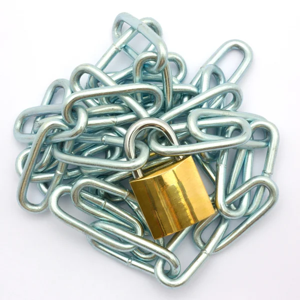 Chain on the lock — Stock Photo, Image