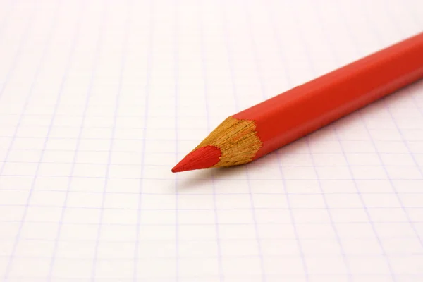 Bleistift mit Notizbuch. — Stockfoto