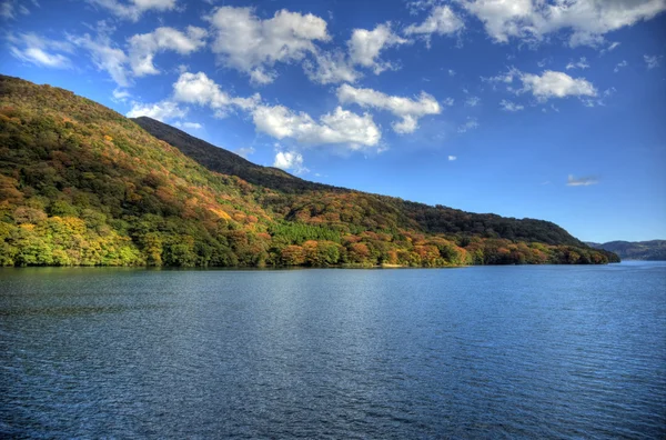 stock image Ship trip in ashi lake, Japan