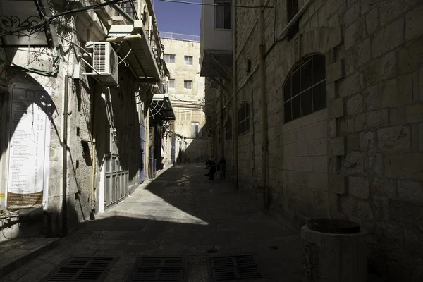 Jerusalén viaje por la calle en tierra santa — Foto de Stock