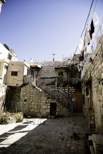 Jerusalem street travel on holy land — Stock Photo, Image