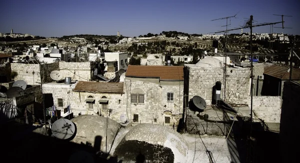 Jerusalem street travel auf heiligem Land — Stockfoto