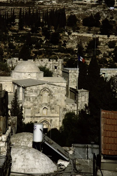 圣地耶路撒冷街旅行 — 图库照片