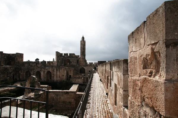 David věž v Jeruzalémě — Stock fotografie