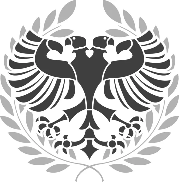 Águila heráldica — Archivo Imágenes Vectoriales