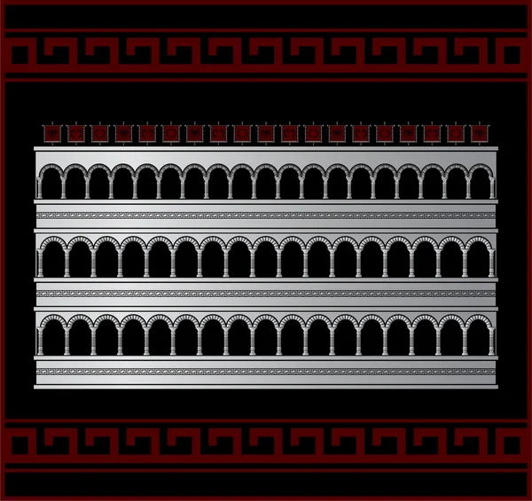 Fantasy Koloseum — Wektor stockowy